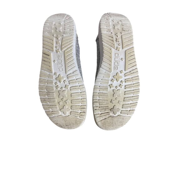 Hey Dude Wendy Comfort Shoes Womens Size 5 Stretch Cloud Gray - Picture 4 of 9